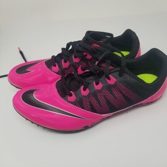 Nike Rival S Racing Sprint Pink and Black Cleats Shoes Womens Size 9.5. - Picture 14 of 15